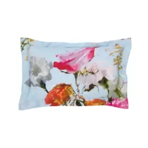 Image of Ted Baker Floating Floral Oxford Pillowcase, Multi