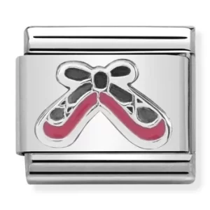 Image of Nomination CLASSIC Silvershine Symbols Ballet Shoes Charm 330202/41