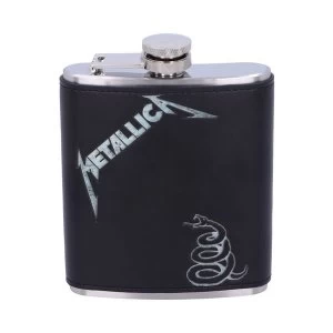 image of Black Album Metallica 7oz Hip Flask