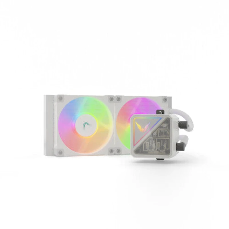 Image of Valkyrie Valkyrie V240 Lite Processor All-in-One liquid cooler 24cm White VK-AIOVL240W