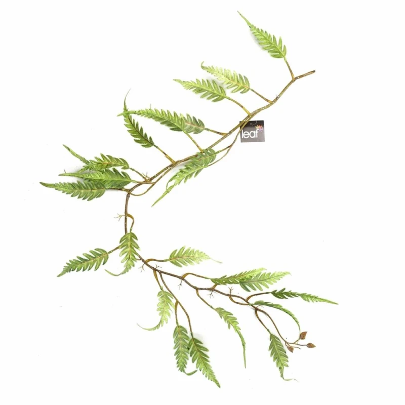 Image of Unbranded Realistic 125cm Hanging Fern Plant - Lifelike Foliage, Botanical Display