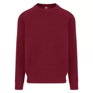 Image of AWDis Just Hoods Mens Graduate Heavyweight Sweatshirt (L) (Burgundy)