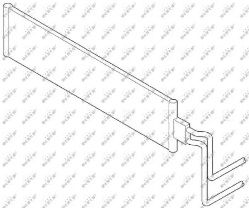 Image of NRF 31256 Oil Cooler Oil Cooler,engine oil (469)