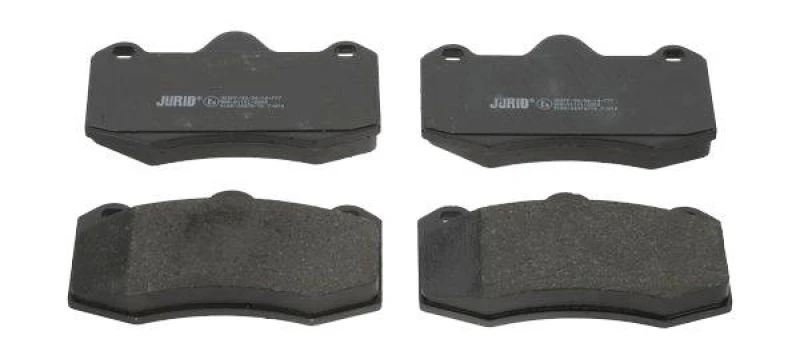 Image of JURID 573383J Brake pad set not prepared for wear warning indicator Brake Pad Set,disc brake (402)