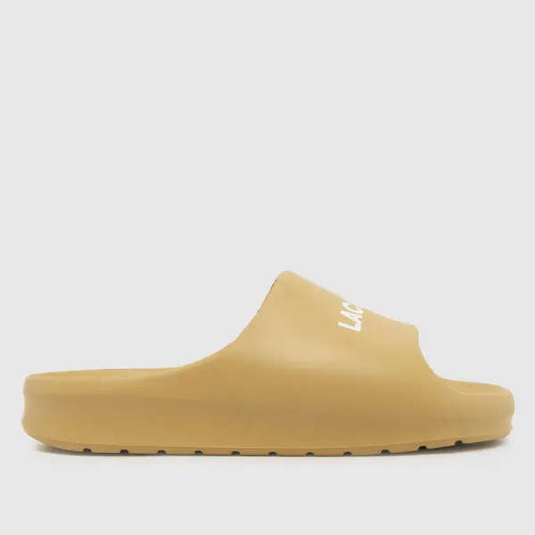 Image of Lacoste serve 2.0 sandals in beige Beige UK 3 (EU 35½)