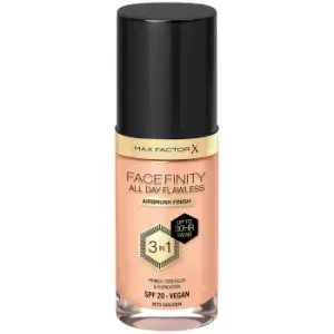 Image of Max Factor Facefinity All Day Flawless 3 in 1 Vegan Foundation 30ml (Various Shades) - N75 - GOLDEN