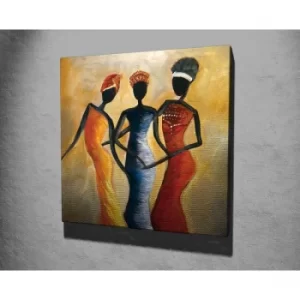 Image of KC284 Multicolor Decorative Canvas Painting