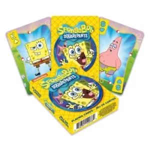 image of SpongeBob Playing Cards Cartoon