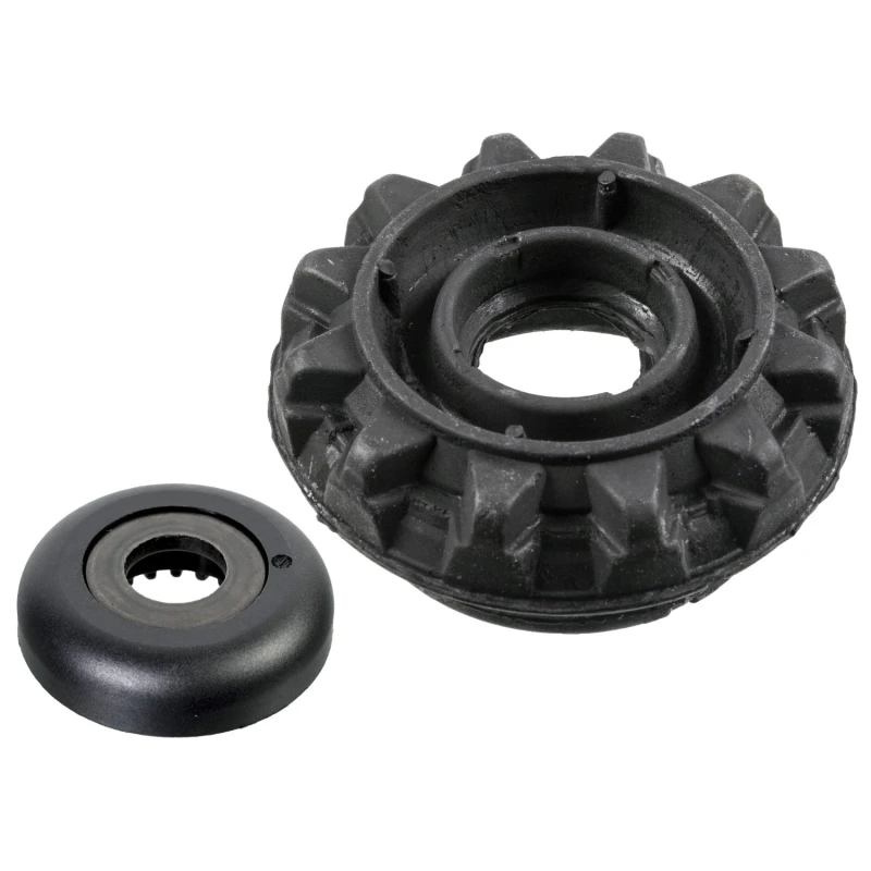 Image of FEBI BILSTEIN 09226 Top strut mount Front Axle Left, with ball bearing Suspension Strut Support Bearing (1180)