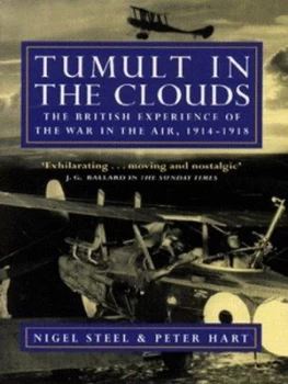 Image of Tumult in the Clouds by Nigel Steel and Peter Hart Book
