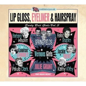 image of Various Artists - Lip Gloss, Eyeliner & Hairspray CD