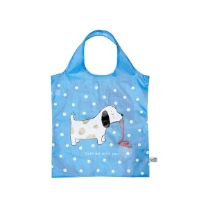 image of Sass & Belle Barney The Dog Foldable Shopping Bag