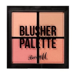 image of Barry M Blusher Quad Palette Pink