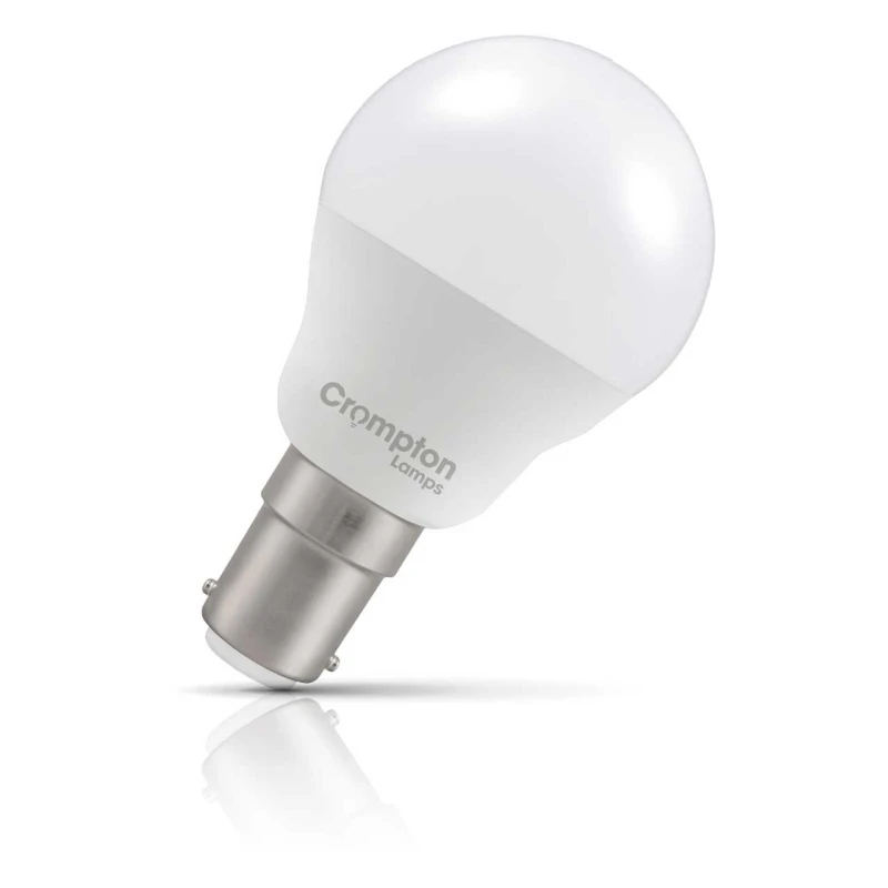 Image of Crompton Lamps LED Golfball 2.2W B15 Warm White Opal (25W Eqv)
