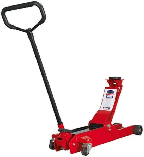 image of Sealey 3000ESLE Trolley Jack 3tonne European Style Low Entry