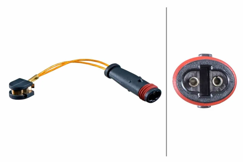 Image of HELLA Brake pad wear sensor HELLA 8DK 355 253-761
