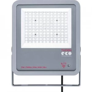 image of Thorn LED floodlight LED (monochrome) 75 W Built-in LED Grey