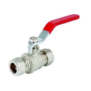 Image of Wickes Lever Compression Ballvalve - 15mm