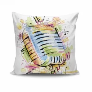 Image of NKRLNT-068 Multicolor Cushion