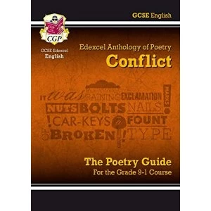 Image of New GCSE English Literature Edexcel Poetry Guide: Conflict Anthology - for the Grade 9-1 Course Paperback / softback 2018
