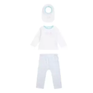 Image of Elle 3pc Frill Set Bb22 - White