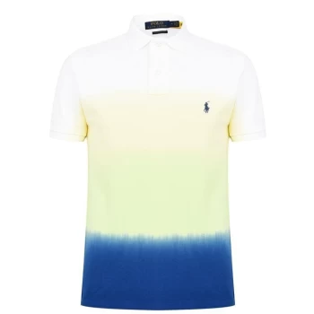 Polo Ralph Lauren Dip Dye Polo Shirt - Bright Navy