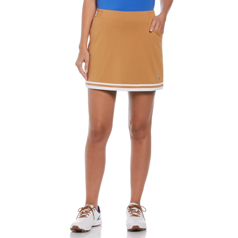 Image of Original Penguin Ess 16" Skt - Brown Brown 8