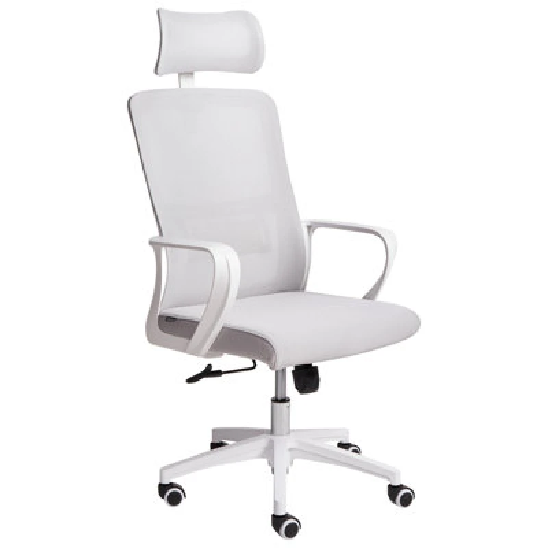 Image of Beliani Office Chair Monarch Light Grey