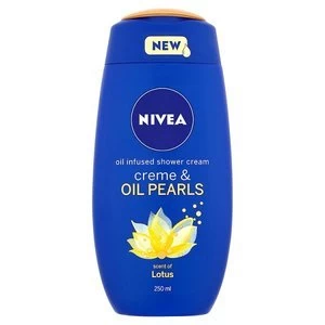 Image of Nivea Shower Creme and Oil Pearls Lotus 250ml
