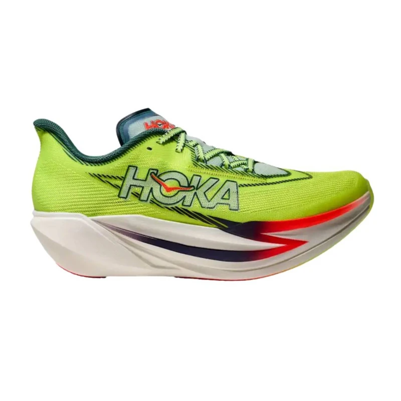Image of Hoka Cielo X1 3.0 Shoe Green White SS26 Unisex, Size EU 42