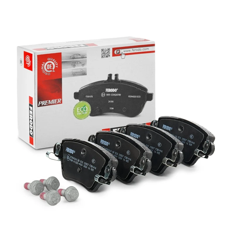 Image of FERODO Brake pad set FERODO FDB1416