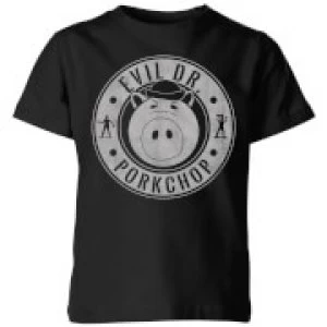 Image of Toy Story Dr Porkchop Kids T-Shirt - Black - 11-12 Years
