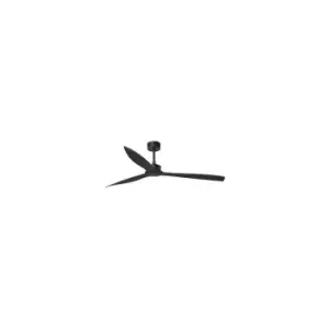 Image of Faro Just Fan - Matt Black ceiling fan 3 Blades with DC motor 178cm