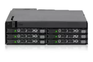 Image of Icy Dock MB606SPO-B drive bay panel Black