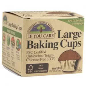 image of If You Care Large Baking Cups x60