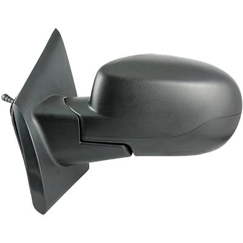 Image of DIEDERICHS 4481125 Wing mirror Left, black, Control: cable pull, Grained Outside Mirror (50)