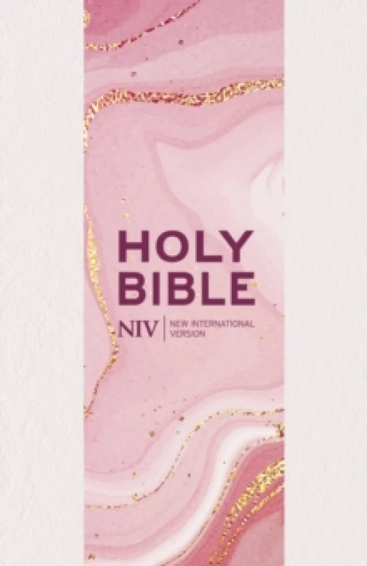 Image of NIV Larger Print Personal Pastel Pink Bible Paperback / softback