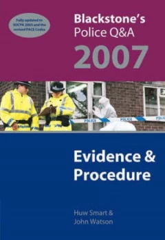 Image of Evidence and Procedure 2007 by Huw Smart Paperback