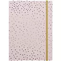 Image of Filofax Notebook A5 Ruled Rose Quartz Soft Cover Not Perforated 56 Pages