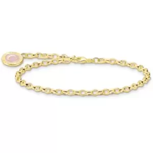 image of Thomas Sabo Gold Plated Link Charmista Bracelet - Gold