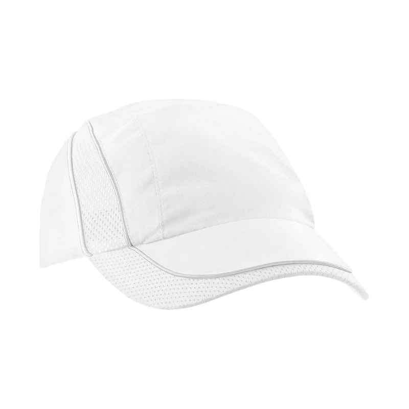 Image of Beechfield Womens Coolmax Mesh Panel Cap in White White Female One Size