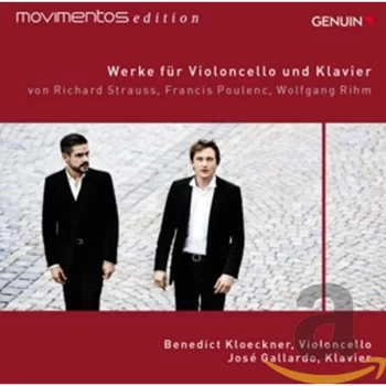 Image of Benedict Kloeckner - Werke F&uuml;r Violoncello Und Klavier CD