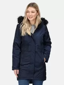 image of Regatta Lexis Waterproof Insulated Jacket - Navy, Size 26, Women