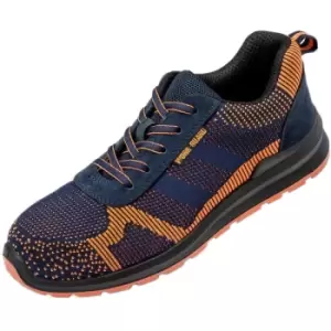 Image of Resultworkguard - Result Work-Guard Unisex Hardy Safety Trainers (5 uk) (Navy/Orange) - Navy/Orange