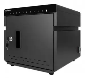 Image of Manhattan Charging Cabinet/Cart via USB-C x10 Devices Desktop,...