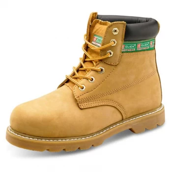 Image of Click Footwear Goodyear Welted 6" Boot Leather Size 12 Nubuck Ref