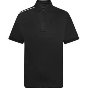 image of Portwest T820 KX3 Polo Shirt Black 3XL