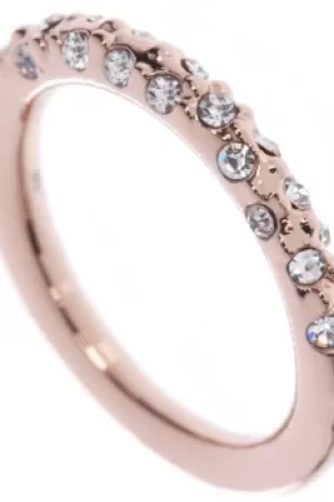 Image of Ladies Karen Millen Crystal Sprinkle Ring Small KMJ607-24-02S