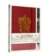 Image of harry potter gryffindor hardcover journal and elder wand pen set