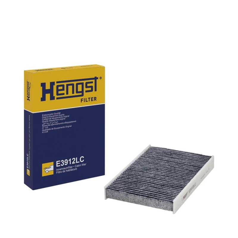 Image of HENGST FILTER E3912LC Pollen filter Activated Carbon Filter Filter,interior air (424)